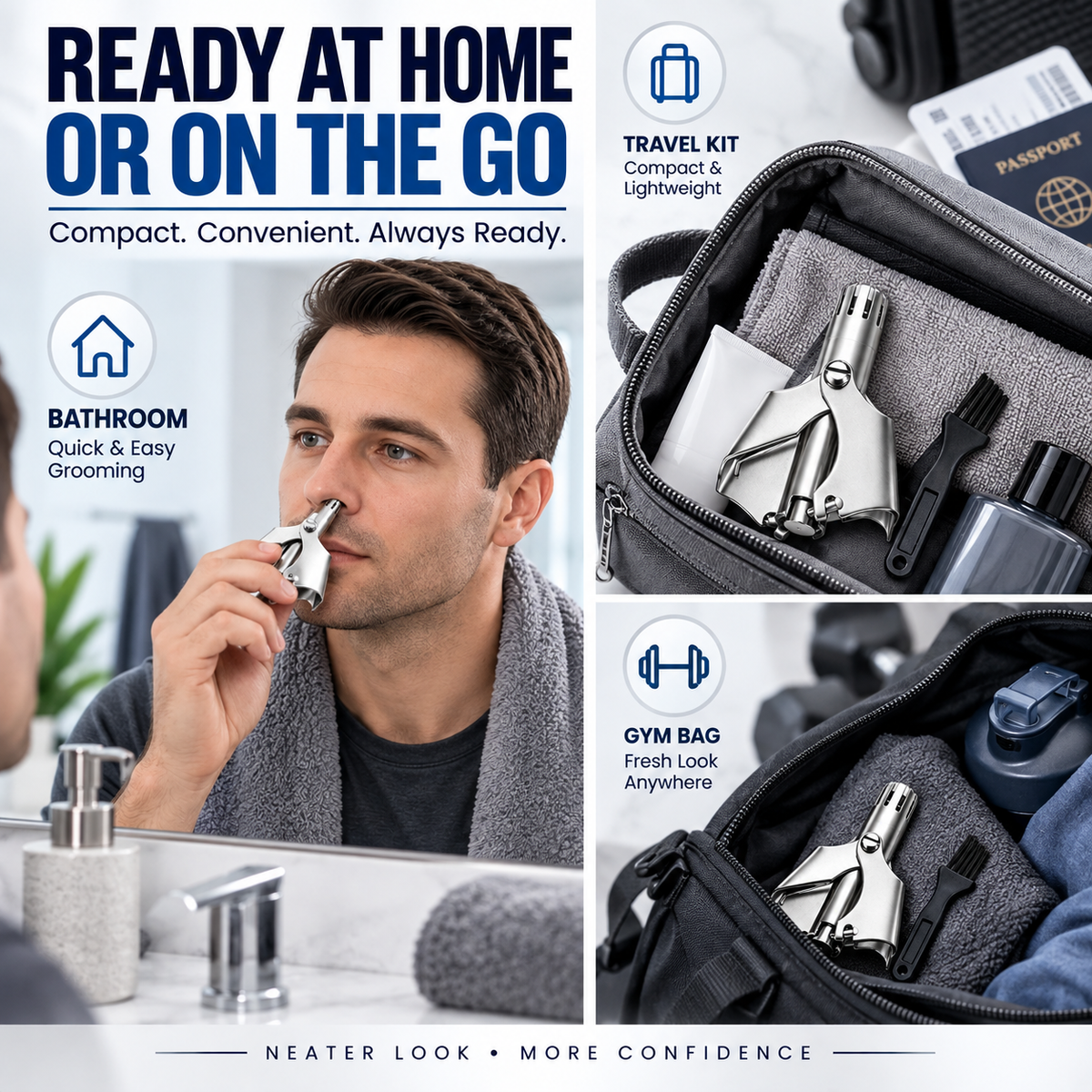 ✂️ Manual Nose Hair Trimmer.Limited-Time Deal: Buy 1 Get 1 FREE🔥