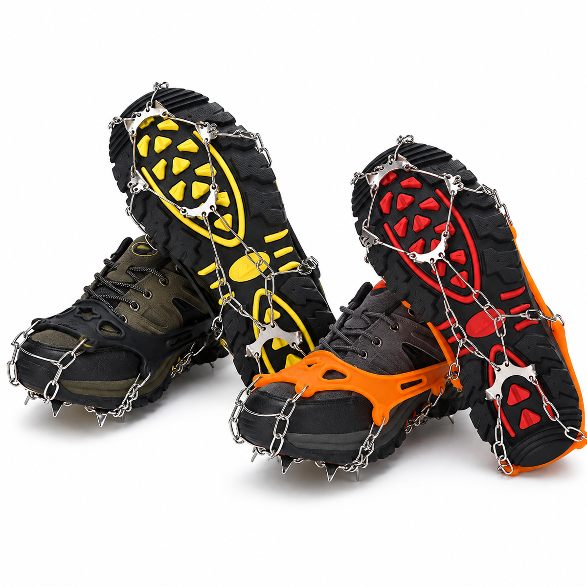 ⏳ Ice Cleats for Shoes & Boots – Steel Spikes for Winter Traction✨