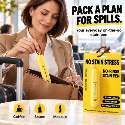☕ Portable Dual-Head Fabric Cleaning Pen – Buy 1 Get 1 Free